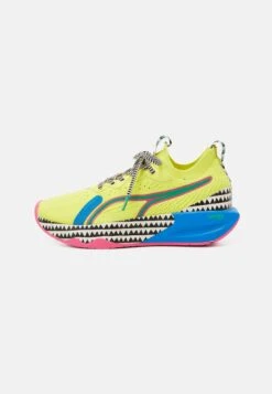 Puma Pwr Xx Nitro Luxe LemlemScarpe Running NeutreYellow Burst/Racing Blue/Pink Glimmer Donna Scarpe Da Montagna E Trekking PU141A0WM-E11
