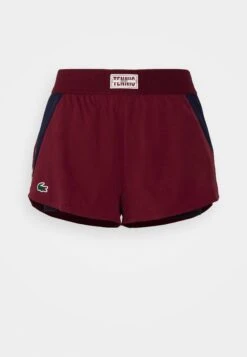 Lacoste Sport Tennis TourPantaloncini SportiviBordeaux/Bleu Marine Donna Abbigliamento L0641E01U-G11