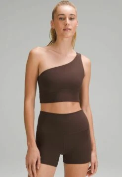 Lululemon Align AsymmetricalReggiseno Sportivo Con Sostegno MedioEspresso Donna Abbigliamento LLS41I00E-O11
