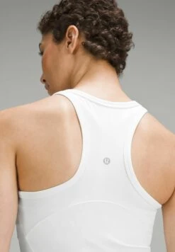 Lululemon Align™ Waist-Length RacerbackTopWhite Donna Abbigliamento LLS41D00Y-A11 -Vendite Mammut 3ba1785a838a4e1fbf281382a3328810
