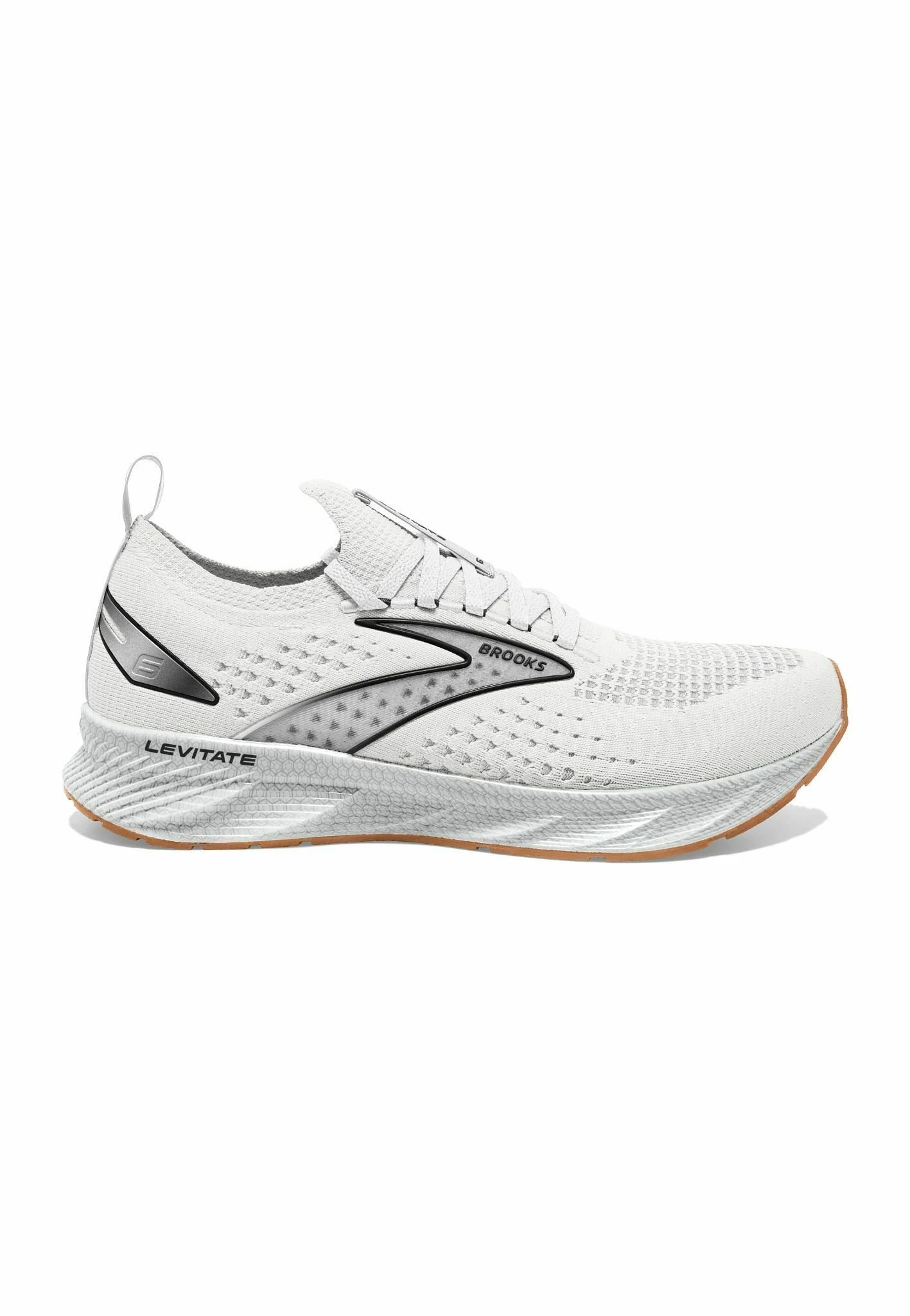 BROOKS Levitate Stealthfit 6Scarpe Da Corsa StabiliWhite Bran Donna Scarpe BR941A03M-A12 1 BROOKS Levitate Stealthfit 6Scarpe Da Corsa StabiliWhite Bran Donna Scarpe BR941A03M-A12