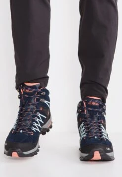CMP Rigel Mid Trekking Shoe WpScarpa Da HikingBlue/Giada/Peach Donna Scarpe Da Montagna E Trekking C7041A000-K12