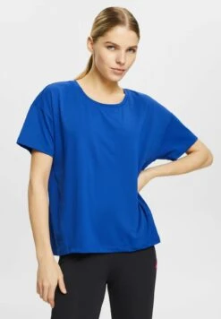 Mit E-DryT-Shirt SportBright Blue Donna Abbigliamento ES741D0CC-K11