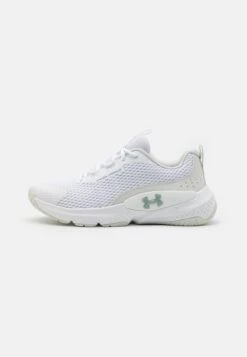 Under Armour Dynamic SelectScarpe Da AllenamentoWhite/White Clay/Metallic Green Grit Donna Scarpe UN241A0CJ-A11