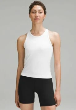 Lululemon Align™ Waist-Length RacerbackTopWhite Donna Abbigliamento LLS41D00Y-A11