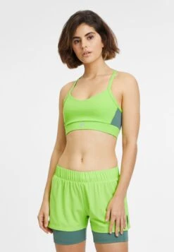 Fila RoussasReggiseno Sportivo Con Sostegno LeggeroJasmine Green Donna Abbigliamento 1FI41I00U-M11